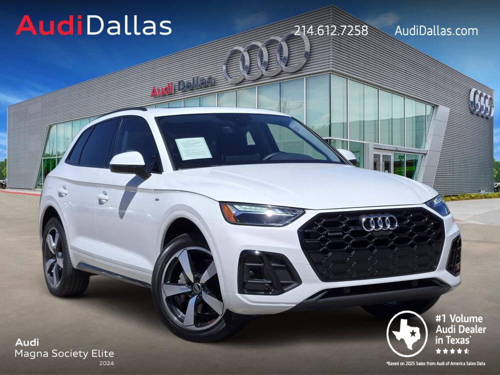 Ibis White 2023 Audi Q5 quattro Premium Plus S Line 45 TFSI SUV / Crossover All-Wheel Drive 7-Speed Automatic
