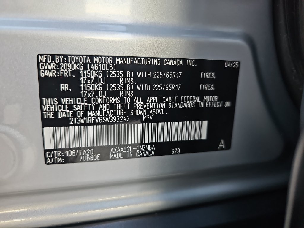 Used 2025 Toyota RAV4 SUV