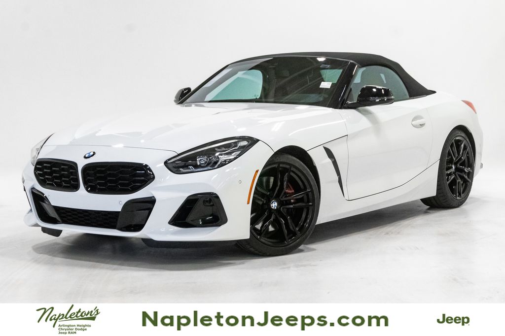 Alpine White 2025 BMW Z4 M40i RWD Convertible Rear-Wheel Drive 8-Speed Automatic