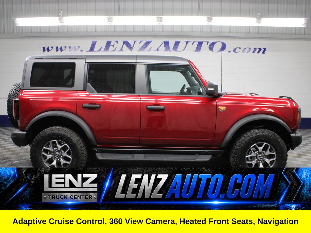 Ruby Red Metallic Tinted Clearcoat 2025 Ford Bronco SUV / Crossover Four-Wheel Drive Automatic