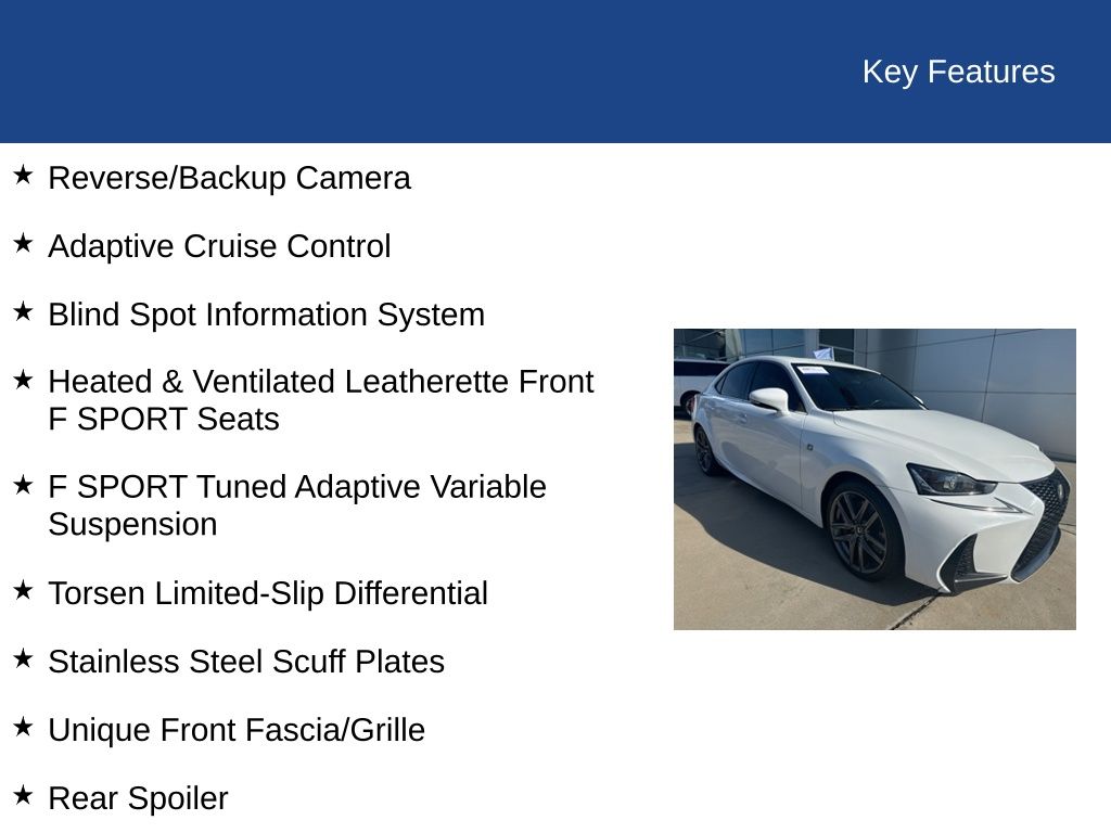2020 Lexus IS 350 Base