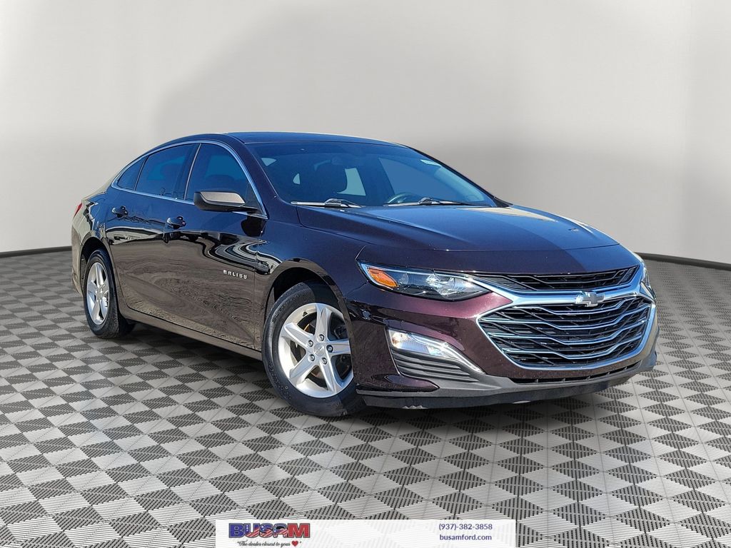 Black Cherry Metallic 2020 Chevrolet Malibu Sedan Front-Wheel Drive Continuously Variable Transmission