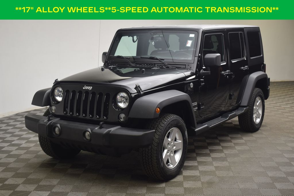 used 2017 Jeep Wrangler car, priced at $15,300