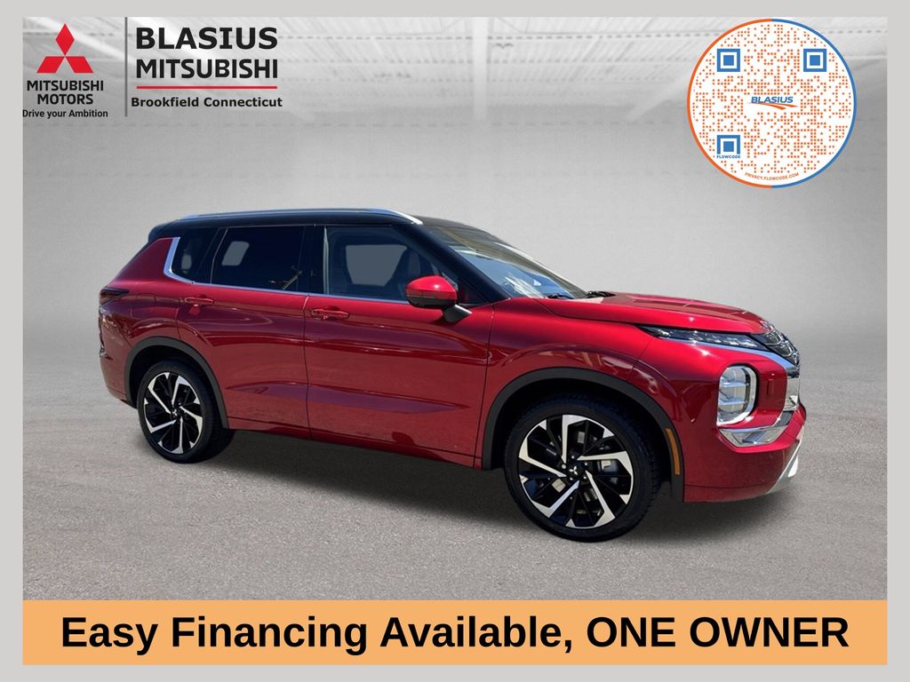 Red 2023 Mitsubishi Outlander SUV / Crossover All-Wheel Drive Continuously Variable Transmission