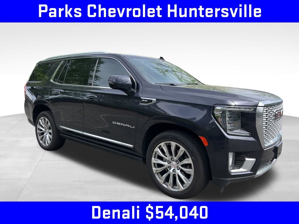 Titanium Rush Metallic 2023 GMC Yukon Denali 4WD SUV / Crossover Four-Wheel Drive 10-Speed Automatic