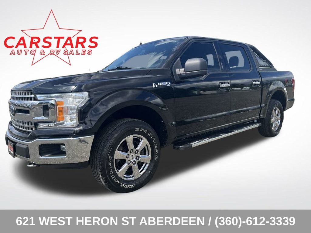 2019 Agate Black Metallic Ford F-150 XLT Truck