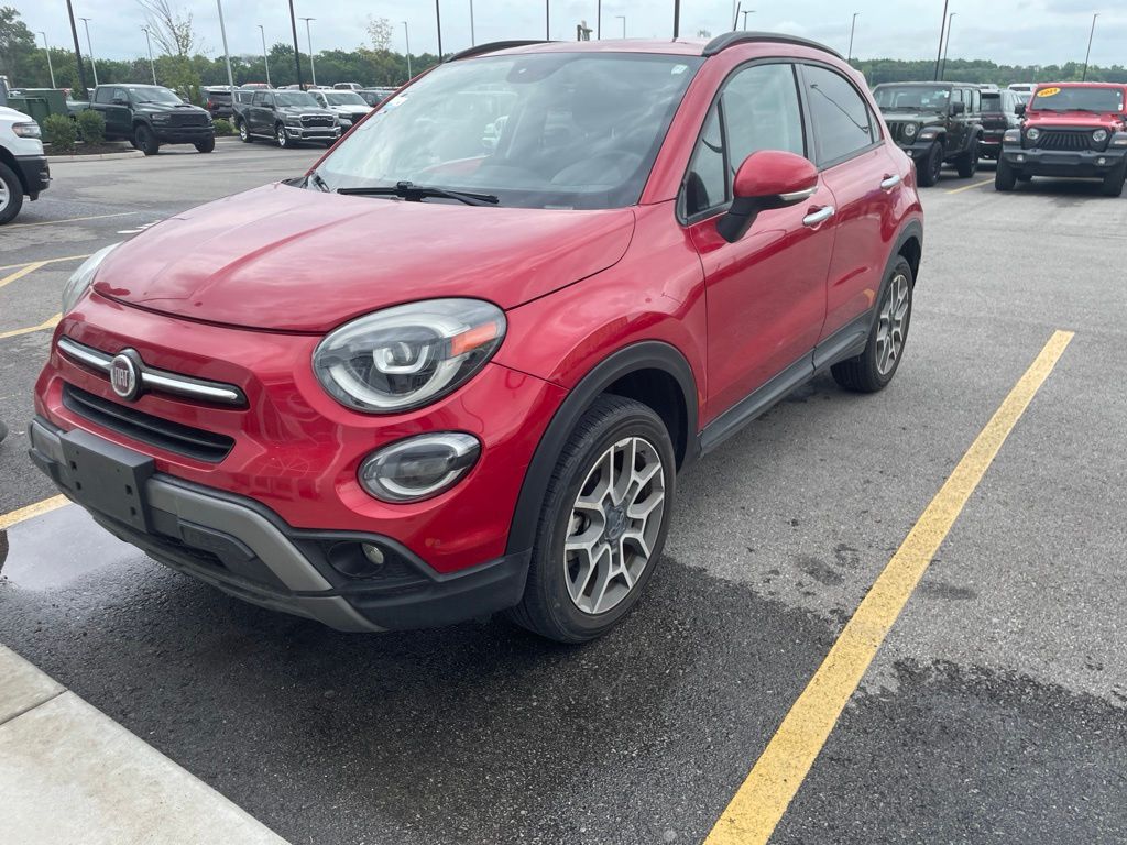 Amore Red Metallic 2019 FIAT 500X SUV / Crossover All-Wheel Drive 9-Speed Automatic