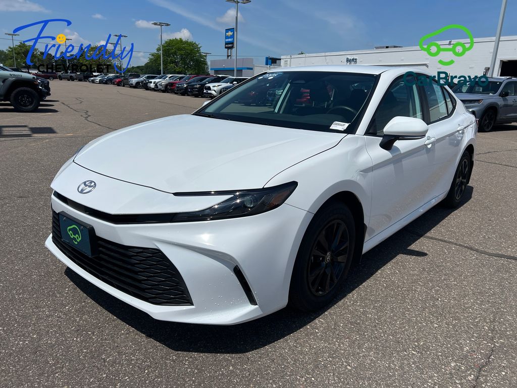 Ice Cap 2025 Toyota Camry LE AWD Sedan All-Wheel Drive Continuously Variable Transmission
