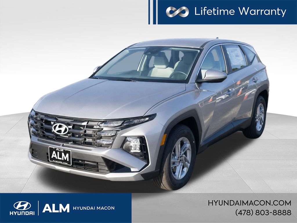Shimmering Silver 2026 Hyundai Tucson SUV / Crossover Front-Wheel Drive 8-Speed Automatic