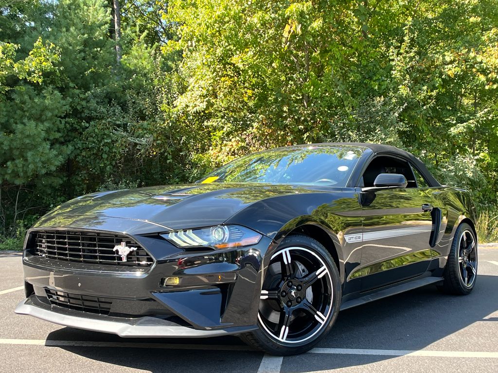 Shadow Black 2020 Ford Mustang Convertible Rear-Wheel Drive 6-Speed Manual