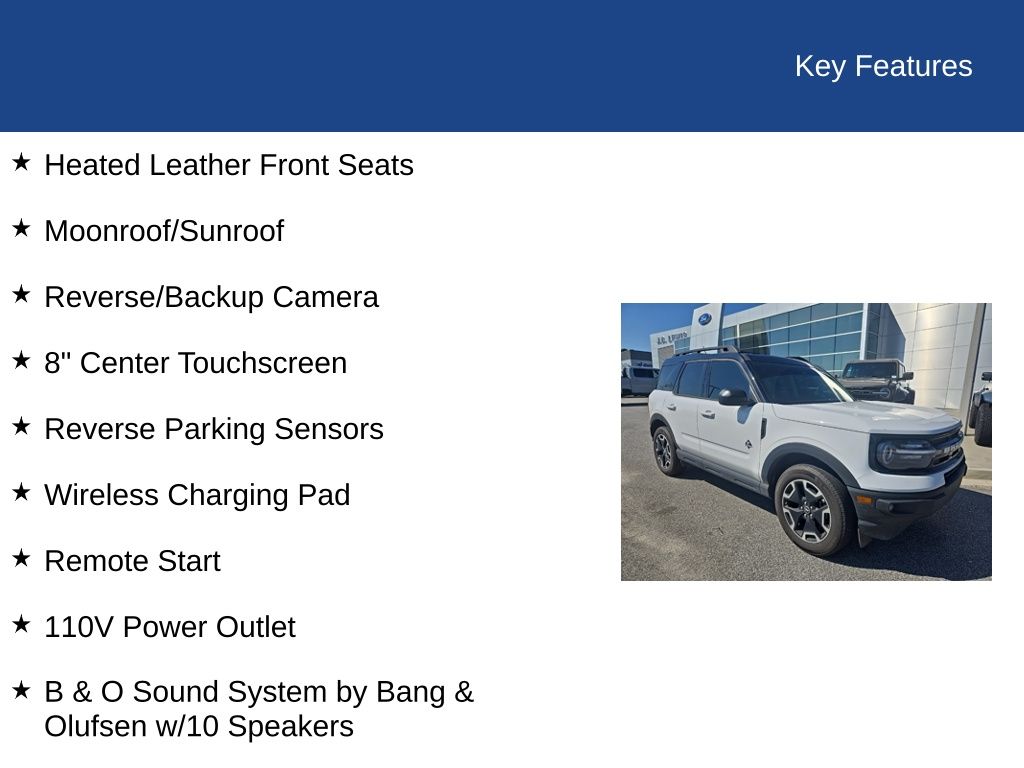 2023 Ford Bronco Sport Outer Banks