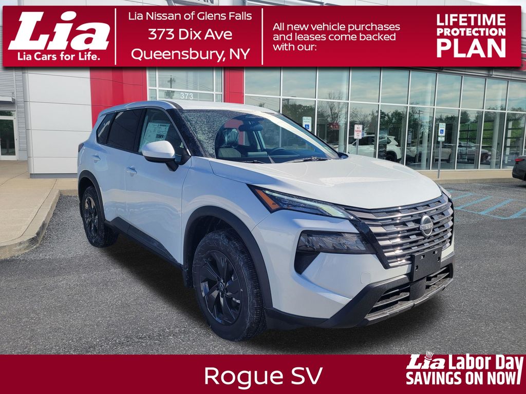 Everest White Pearl Tricoat 2026 Nissan Rogue SUV / Crossover All-Wheel Drive Continuously Variable Transmission