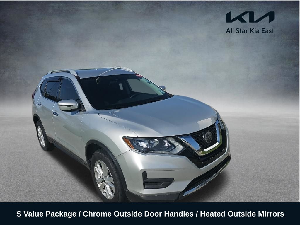 Brilliant Silver 2018 Nissan Rogue SUV / Crossover All-Wheel Drive Continuously Variable Transmission