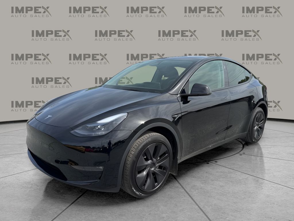 Black 2025 Tesla Model Y Long Range AWD SUV / Crossover All-Wheel Drive 1-Speed Automatic