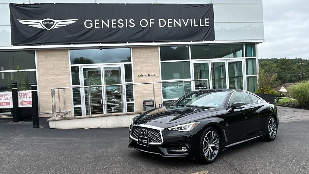Black Obsidian 2018 INFINITI Q60 Coupe All-Wheel Drive 7-Speed Automatic