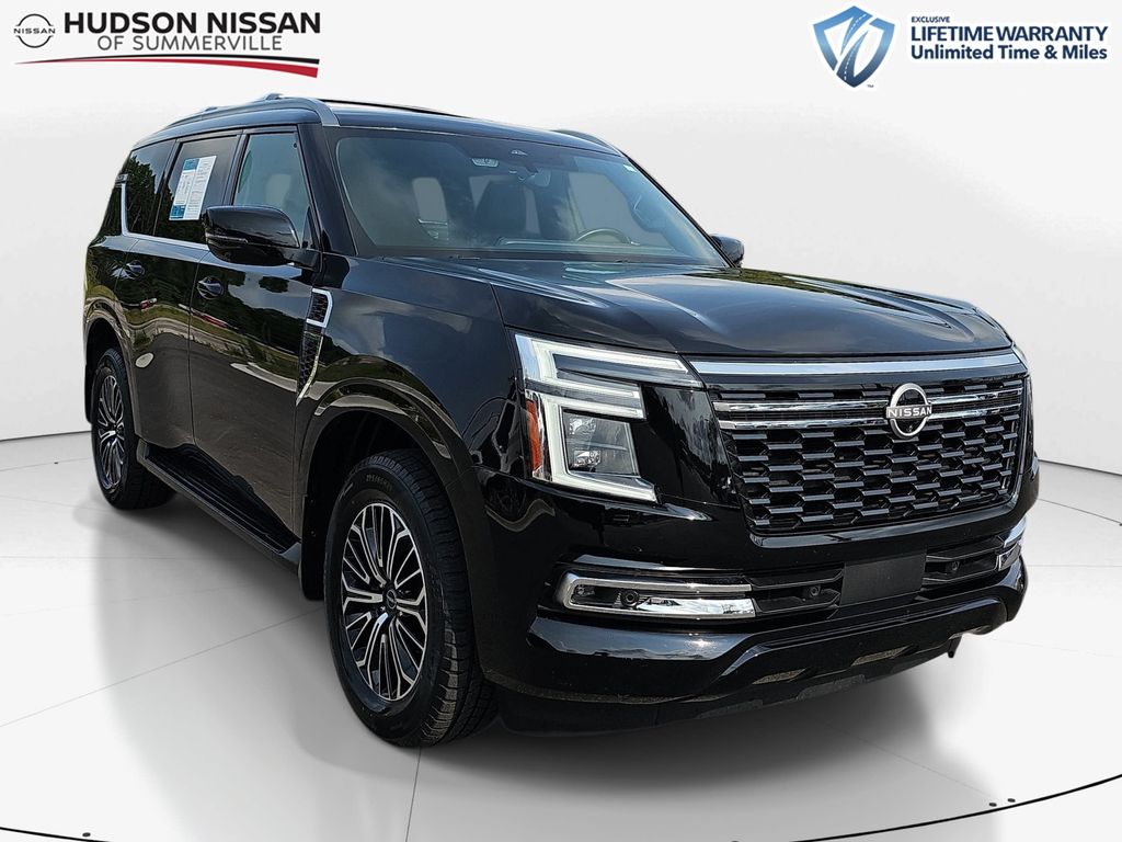 Super Black 2025 Nissan Armada SUV / Crossover 4X2 9-Speed Automatic