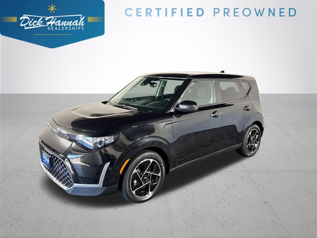 Fusion Black 2023 Kia Soul SUV / Crossover Front-Wheel Drive Continuously Variable Transmission