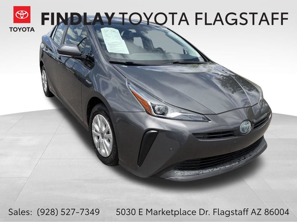Magnetic Gray Metallic 2020 Toyota Prius LE FWD Hatchback Front-Wheel Drive Continuously Variable Transmission