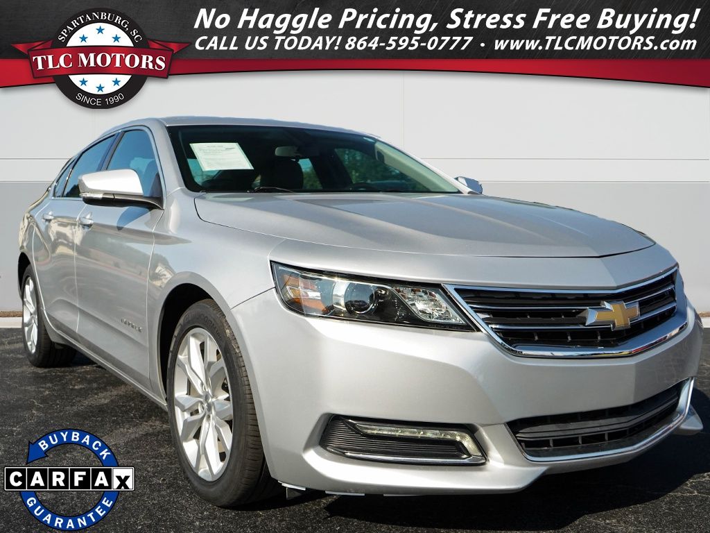 Silver Ice Metallic 2020 Chevrolet Impala Sedan Front-Wheel Drive 6-Speed Automatic Overdrive