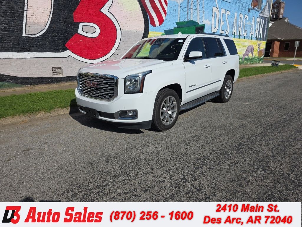 Summit White 2018 GMC Yukon Denali RWD SUV / Crossover 4X2