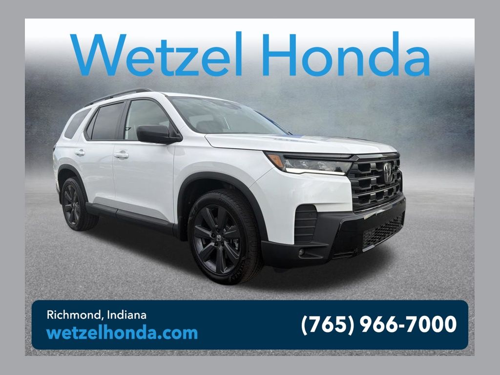 Platinum White Pearl 2026 Honda Pilot SUV / Crossover All-Wheel Drive Automatic