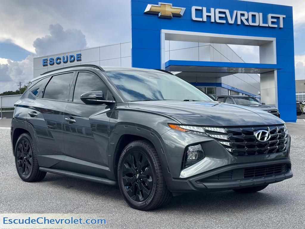 Amazon Gray 2023 Hyundai Tucson SUV / Crossover Front-Wheel Drive 8-Speed Automatic