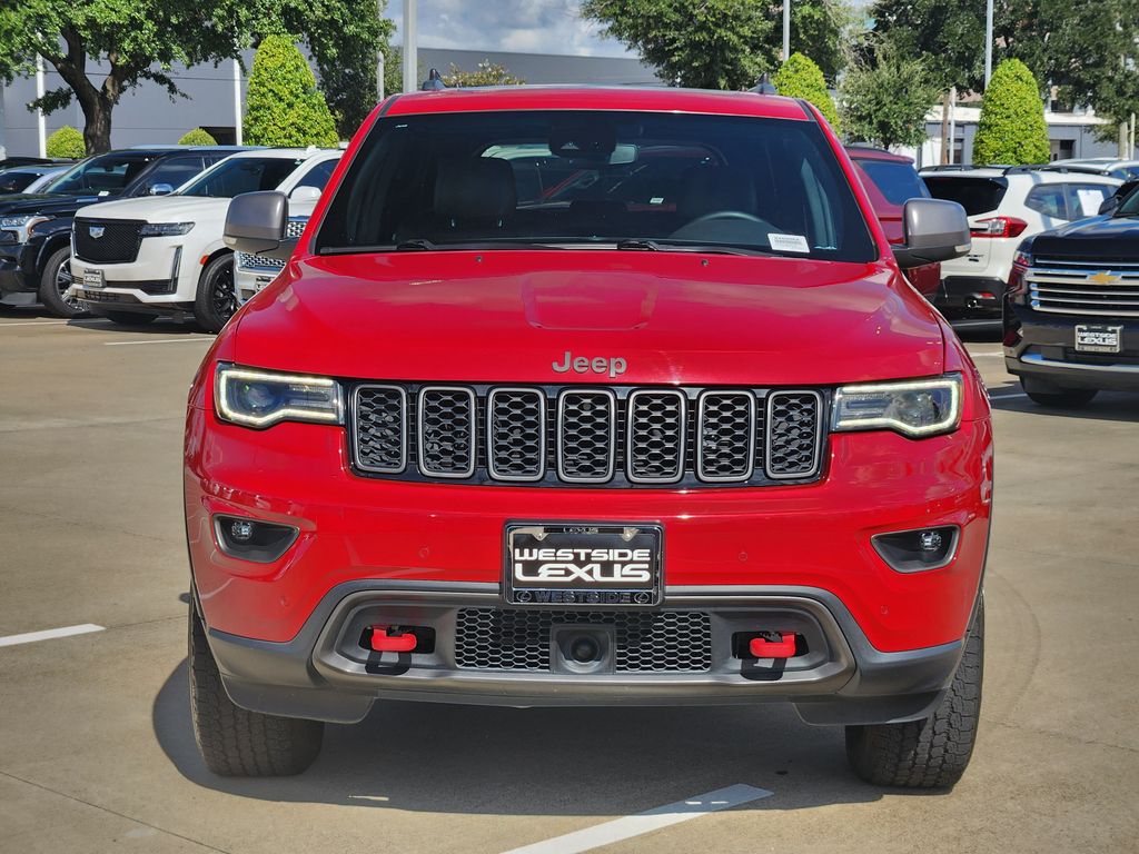 2019 Jeep Grand Cherokee Trailhawk Red at Autostrade