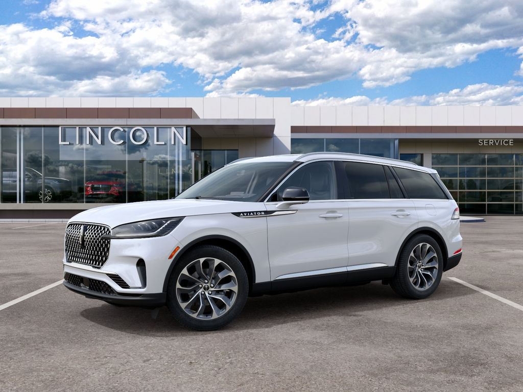 Pristine White Metallic Tri-Coat Clearcoat 2027 Lincoln Aviator SUV / Crossover All-Wheel Drive Automatic