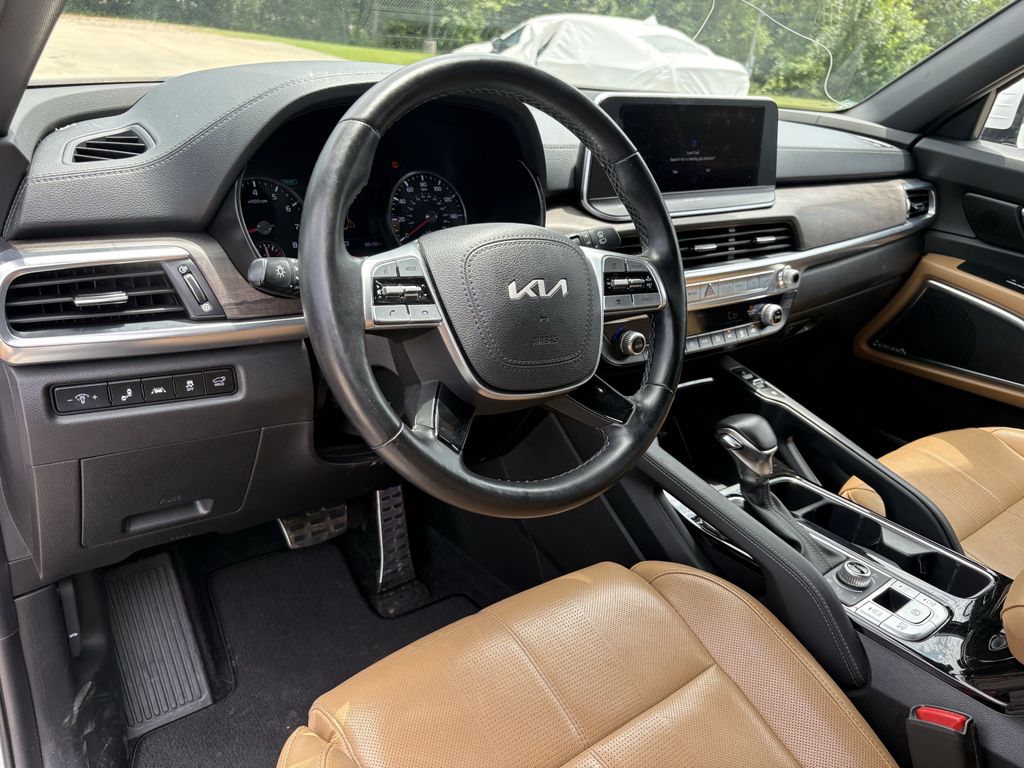 2022 Kia Telluride SX White at Joe Myers Mazda Kia