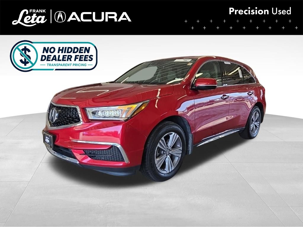 Performance Red Pearl 2020 Acura MDX SUV / Crossover All-Wheel Drive 9-Speed Automatic