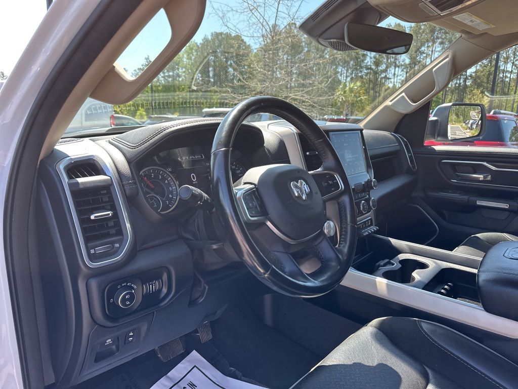 2021 Bright White Clearcoat Ram 1500 Laramie 4X4 Truck