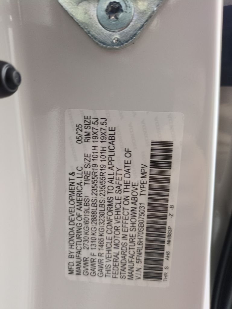 New 2025 Honda Odyssey For Sale in Fort Wayne, IN