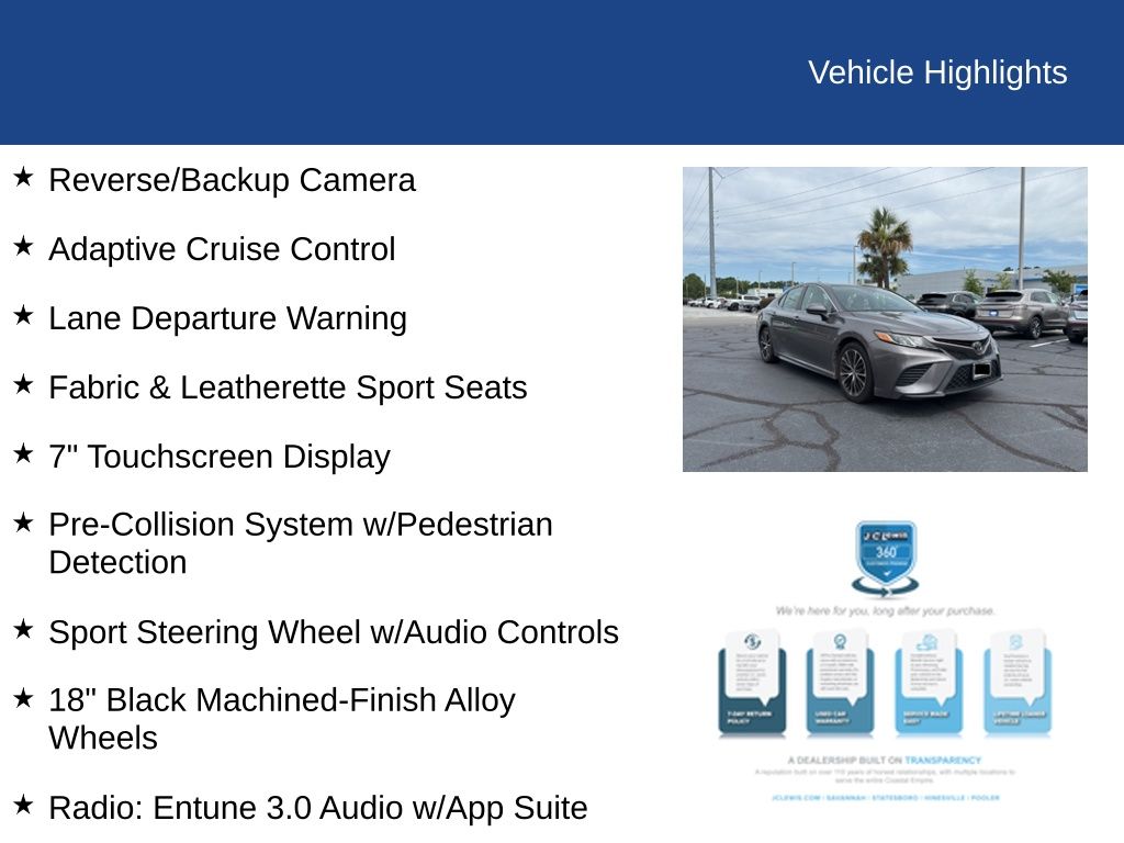 2019 Toyota Camry SE