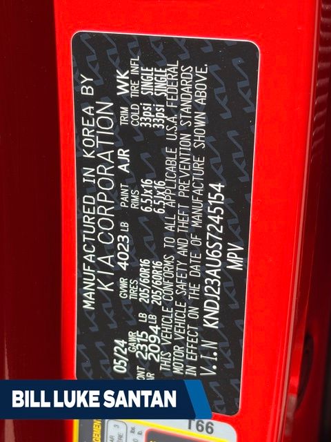 Inferno Red 2025 Kia Soul SUV / Crossover Front-Wheel Drive Continuously Variable Transmission