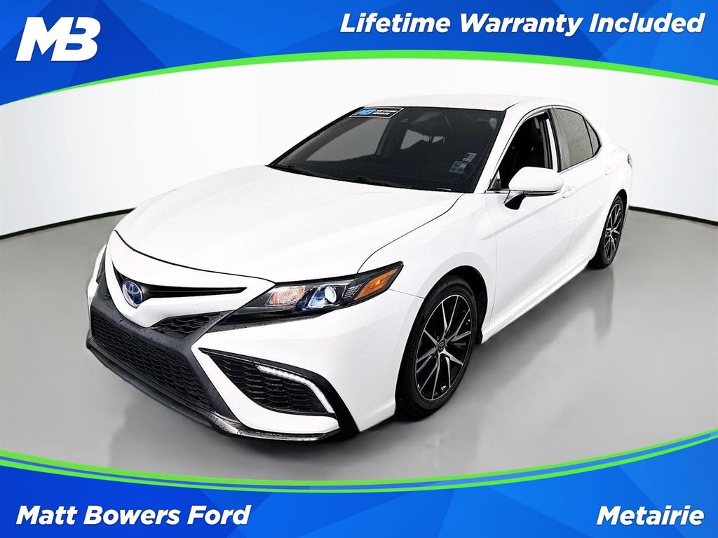 Ice 2023 Toyota Camry Hybrid Sedan Front-Wheel Drive Continuously Variable Transmission