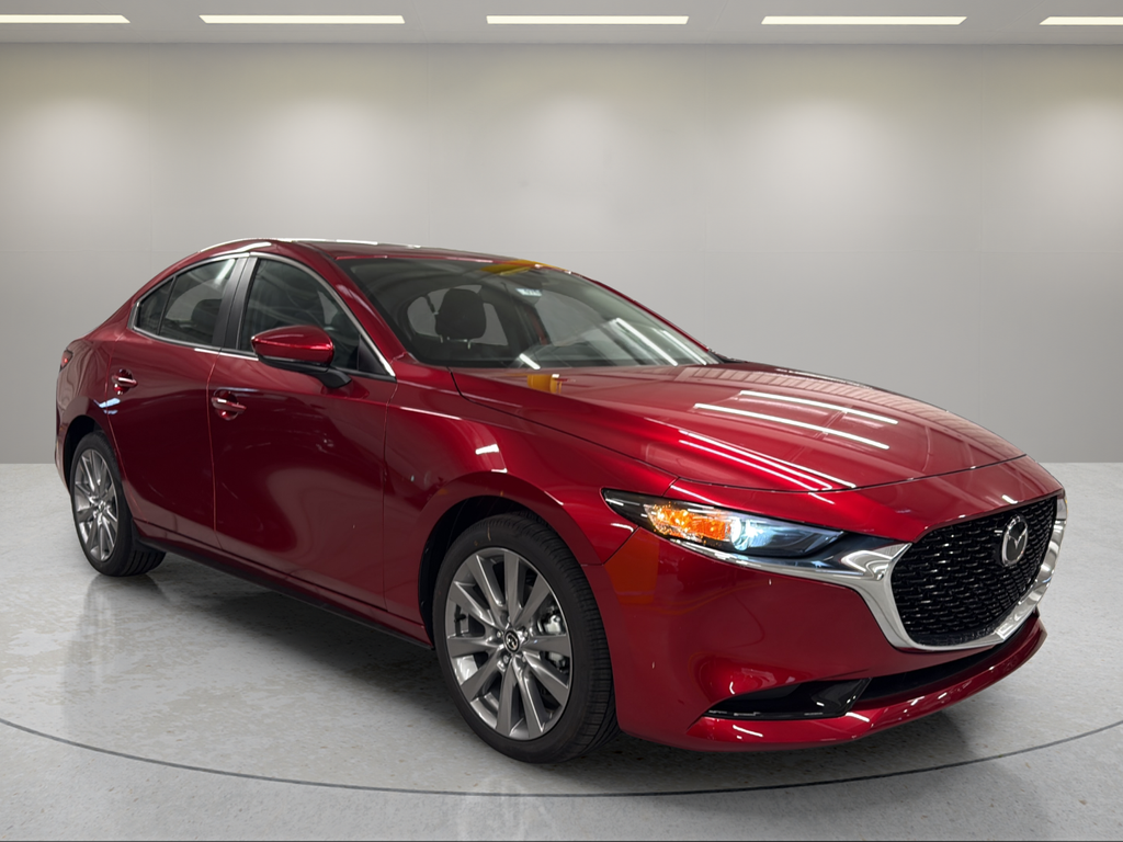2026 Mazda Mazda3 2.5 S Preferred Red at Rochrich Mazda