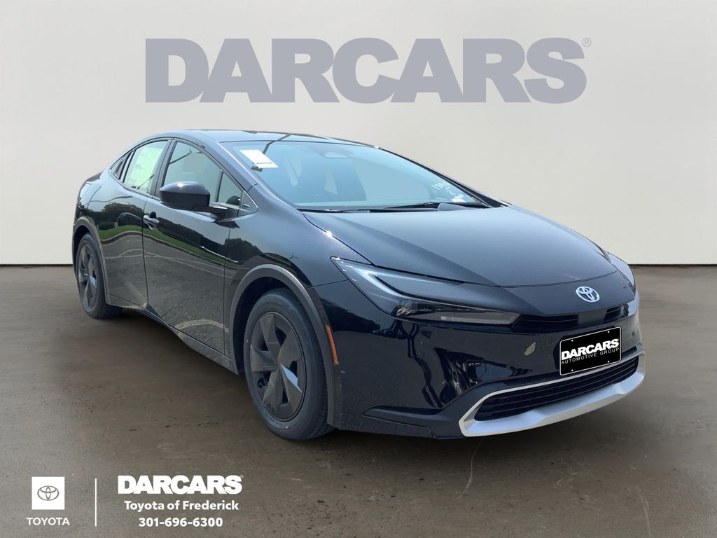 Midnight Black 2026 Toyota Prius Plug-In Hybrid Hatchback Front-Wheel Drive Continuously Variable Transmission