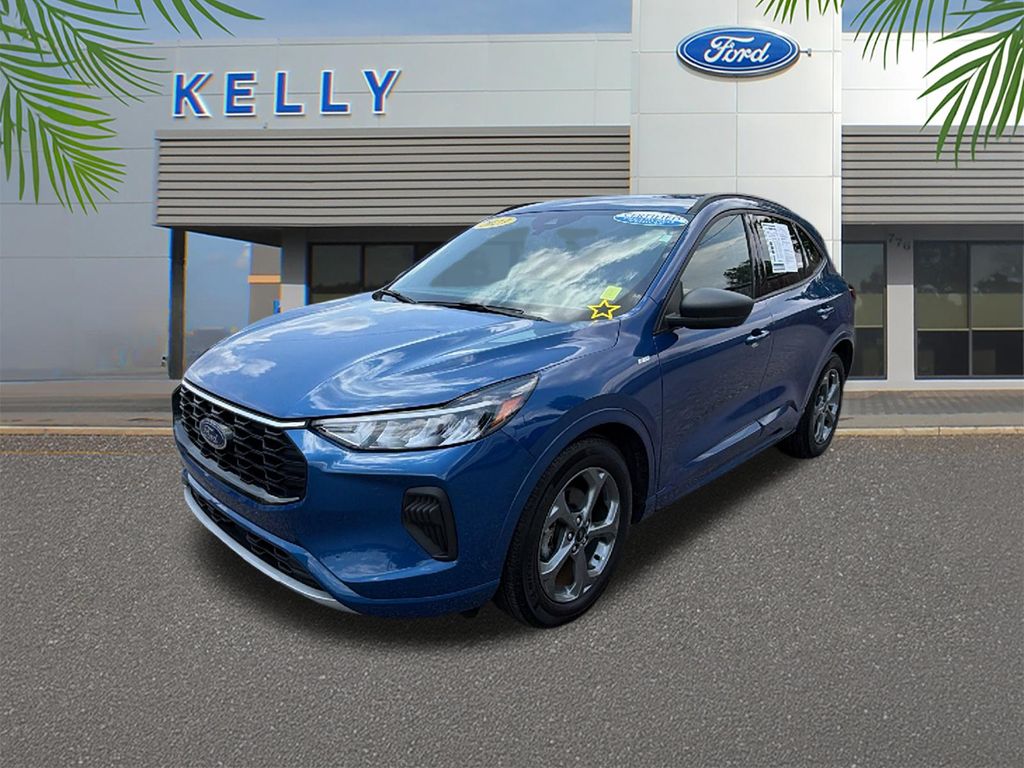 Blue Metallic 2023 Ford Escape SUV / Crossover Front-Wheel Drive 8-Speed Automatic