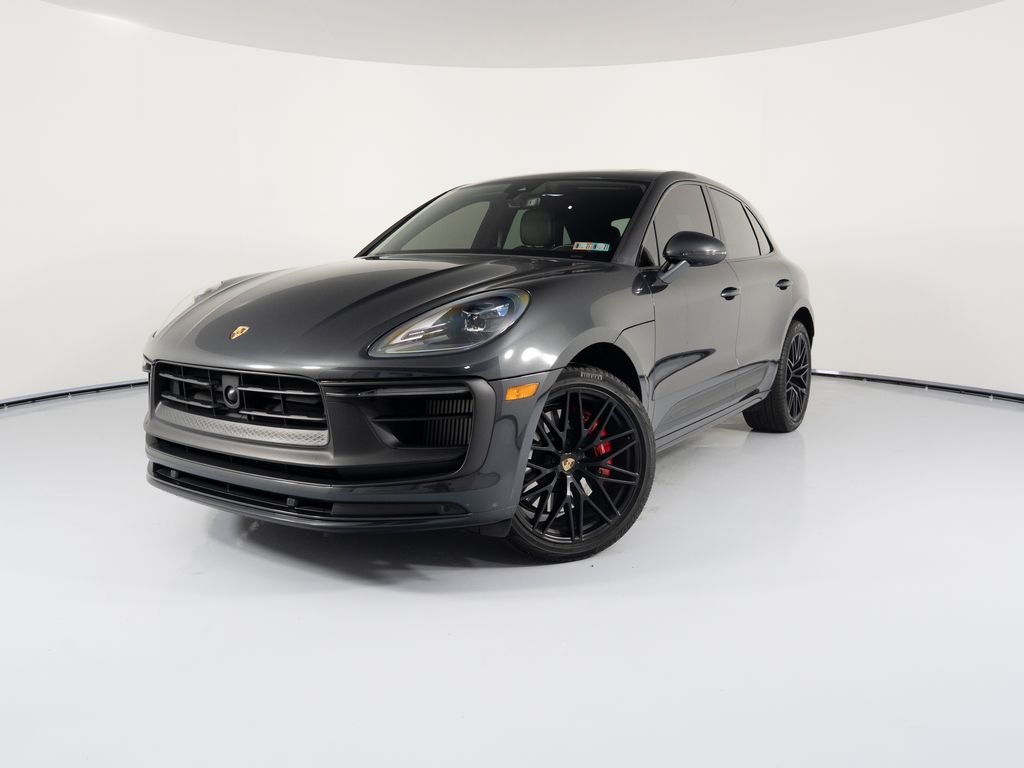 Gray (Volcano Grey Metallic) 2023 Porsche Macan SUV / Crossover All-Wheel Drive 7-Speed Automatic