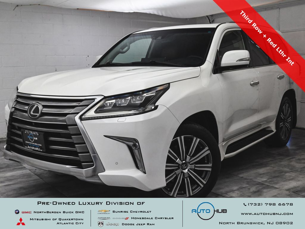 Starfire Pearl 2017 Lexus LX 570 4WD SUV / Crossover All-Wheel Drive 8-Speed Automatic
