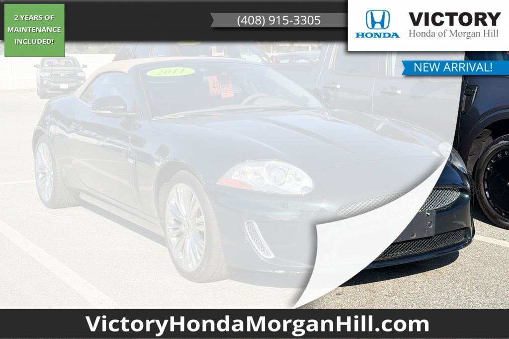 Botanical Green 2011 Jaguar XK-Series Convertible Rear-Wheel Drive 6-Speed Automatic Overdrive