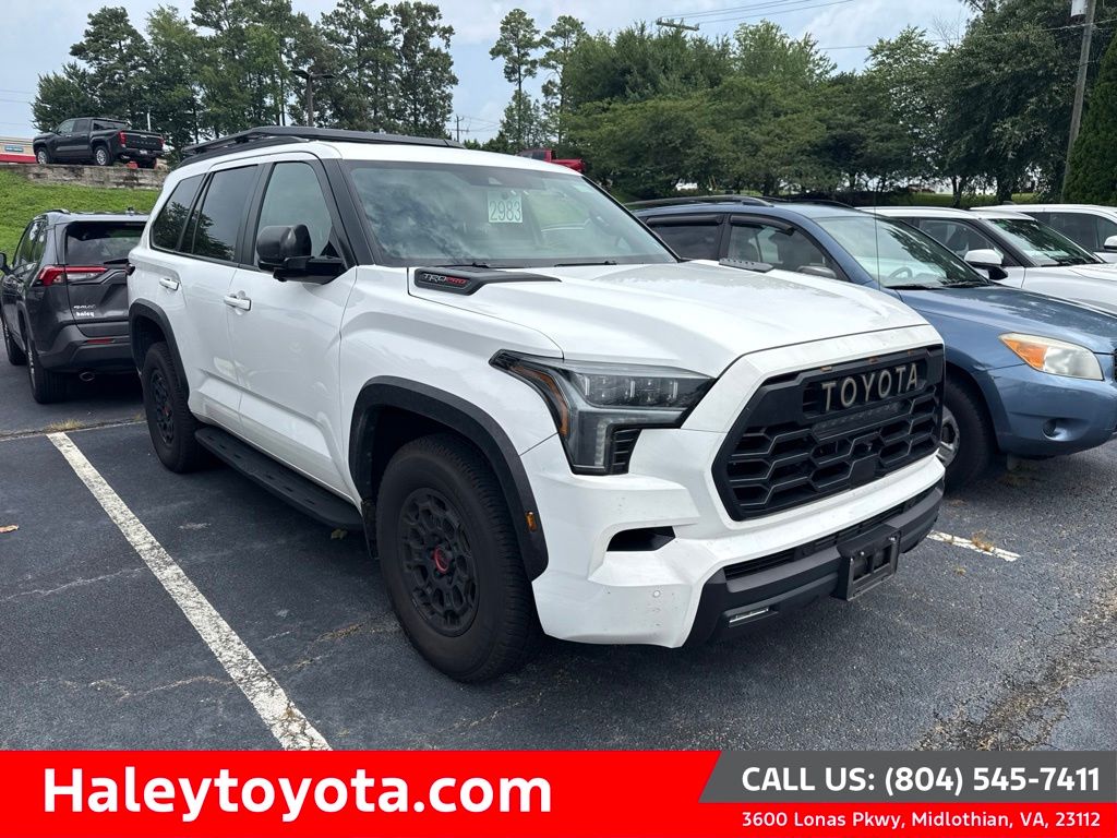 Ice Cap 2025 Toyota Sequoia SUV / Crossover Four-Wheel Drive Automatic