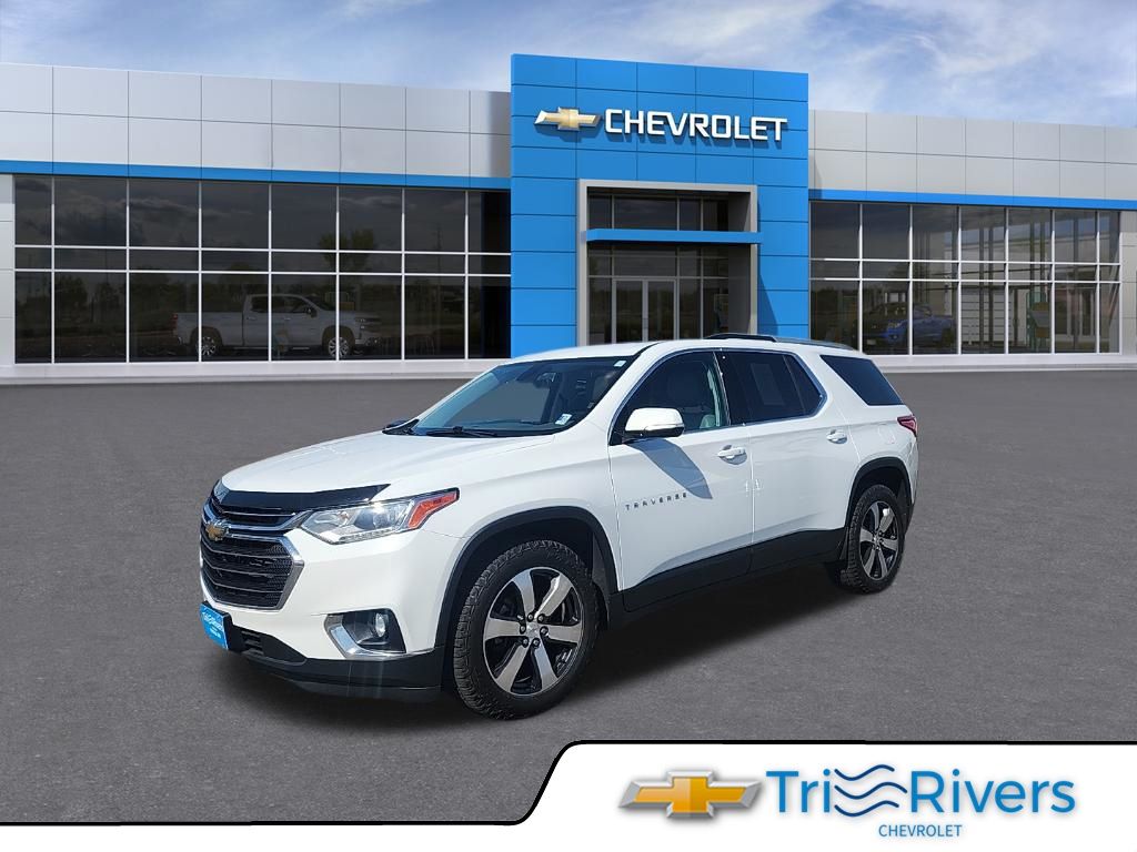 Summit White 2018 Chevrolet Traverse LT Leather AWD SUV / Crossover Four-Wheel Drive 9-Speed Automatic