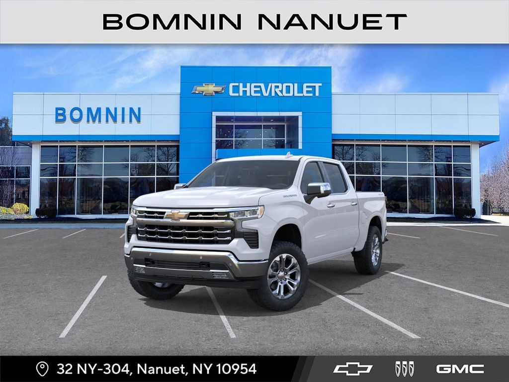 Polar White 2026 Chevrolet Silverado 1500 Pickup Truck Four-Wheel Drive Automatic