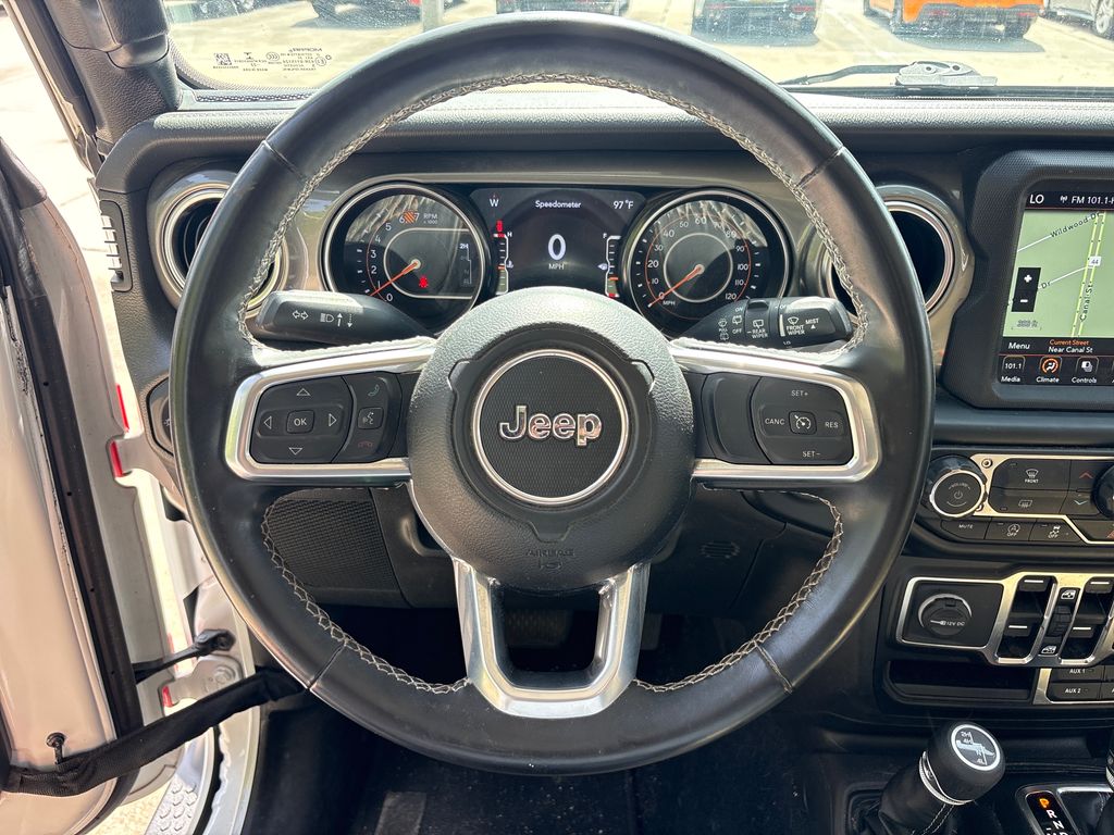 Certified Used 2021 White Jeep Unlimited Sahara image 17