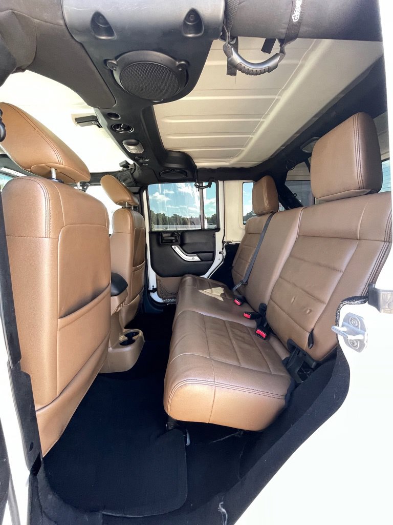 2011 Jeep Wrangler Unlimited Sahara White at Emmons Autoplex