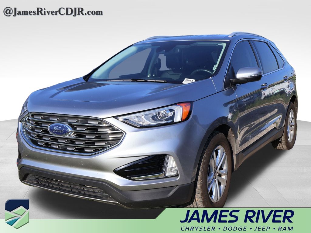 Silver Metallic 2020 Ford Edge SUV / Crossover Front-Wheel Drive 8-Speed Automatic