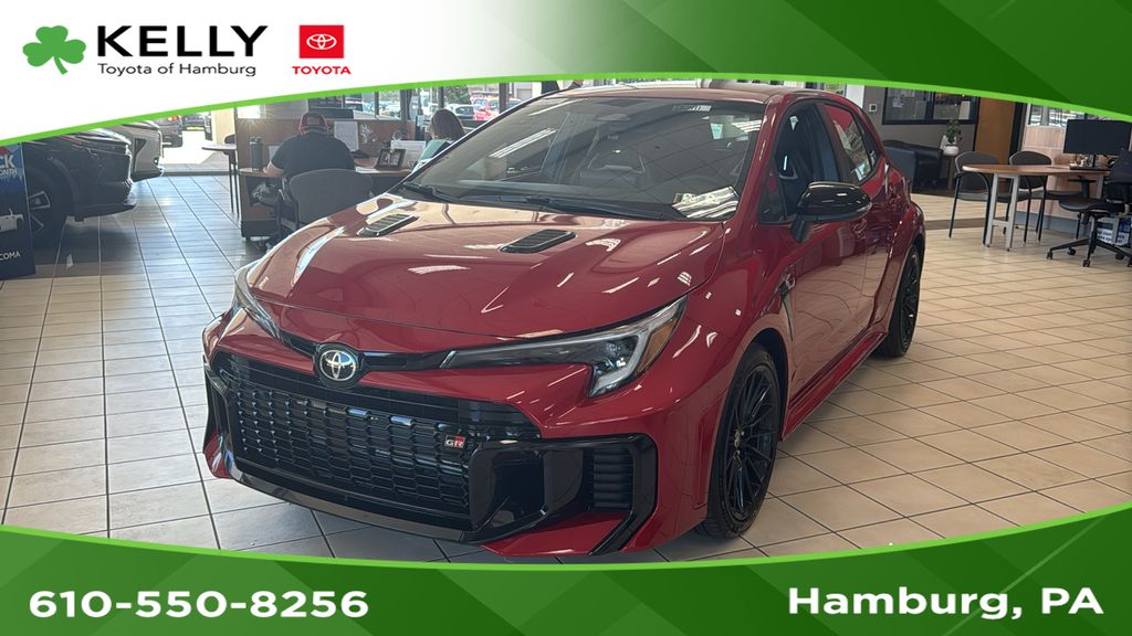 Red 2026 Toyota GR Corolla Hatchback All-Wheel Drive 6-Speed Manual