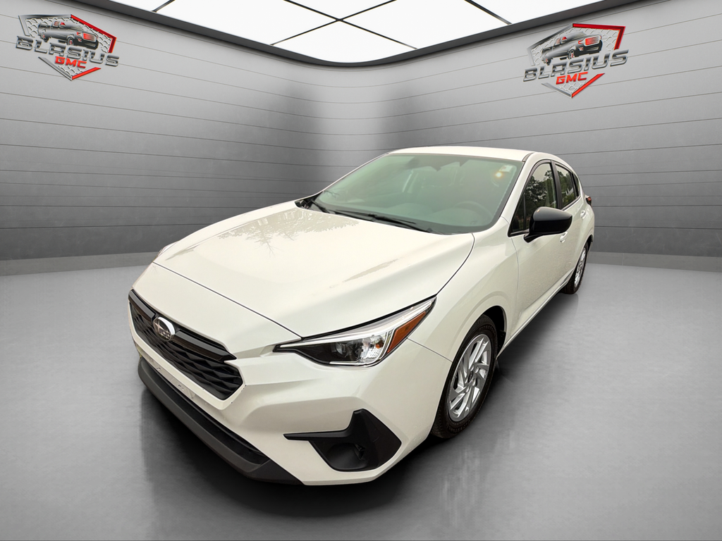 Crystal White Pearl 2024 Subaru Impreza Wagon All-Wheel Drive Continuously Variable Transmission