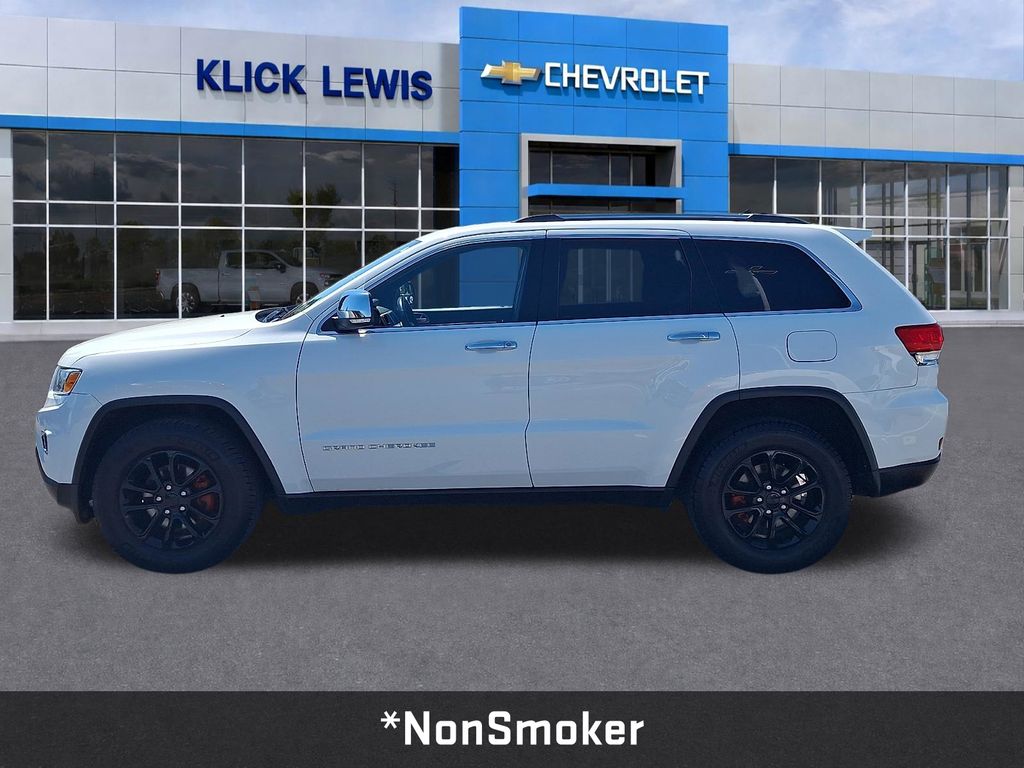 2015 Jeep Grand Cherokee Limited White at Bob Ruth Ford